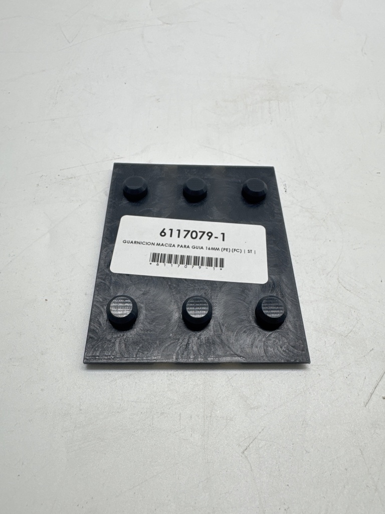 GUARNICION MACIZA PARA GUIA 16MM (PE) (FC) | ST |