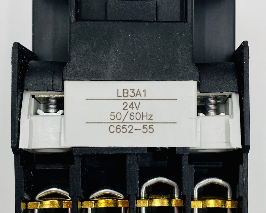 CONTACTOR DE POTENCIA CORRIENTE ALTERNA  24VCA 3P. 25A 1NA