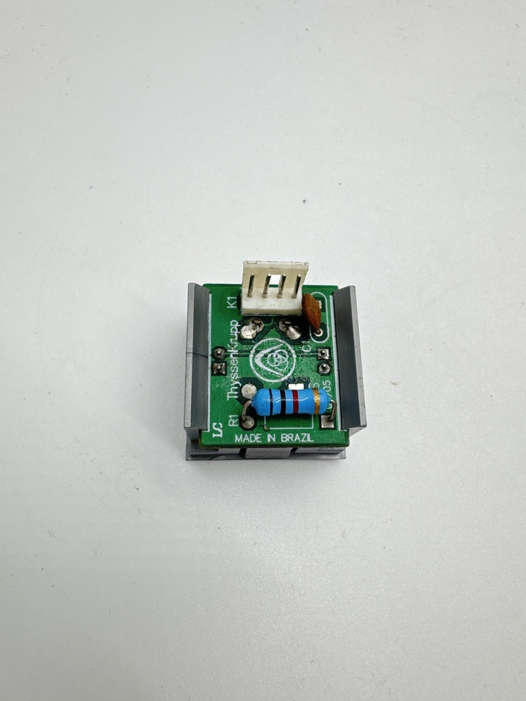PLACA + PULSADOR THYSSEN MODULO MSPS LED ROJO