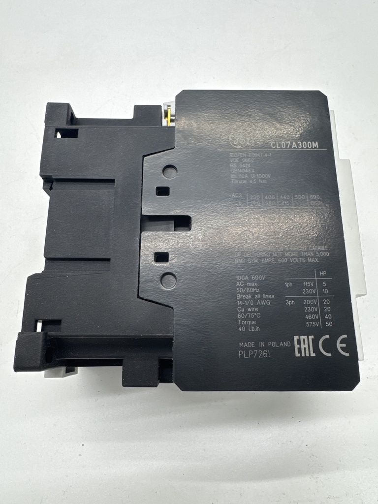 CONTACTOR  GE CL07A301M3 