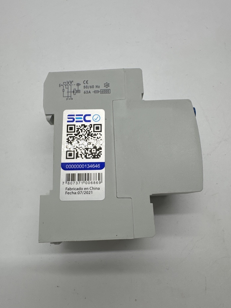 INTERRUPTOR DIFERENCIAL TIPO AC 2P 2XS16A 10MA (Calimport)
