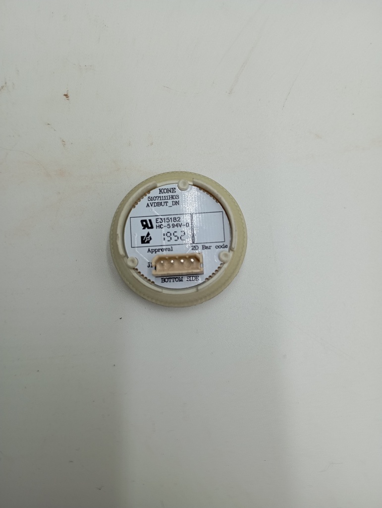 PULSADOR DE BAJADA DE PISO LED BLANCO (PISO -2)   
