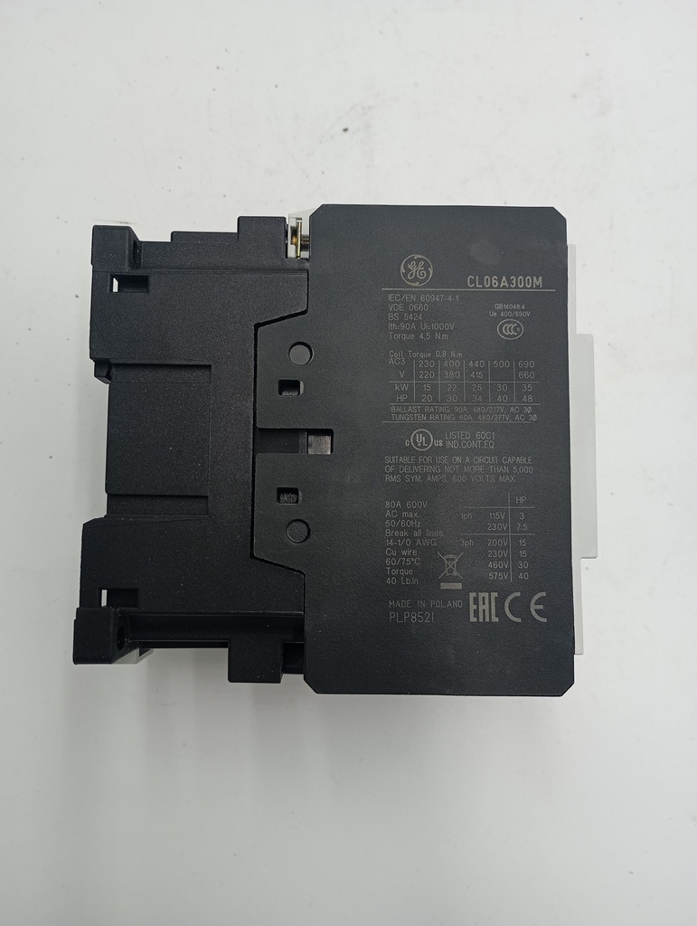 CONTACTOR  GE CL06A301M3 