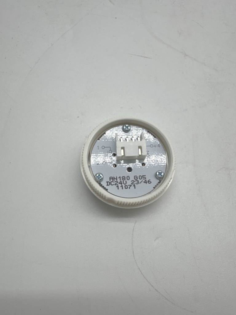 BOTON PULSADOR REDONDO CABINA  LED AZUL Nº 2