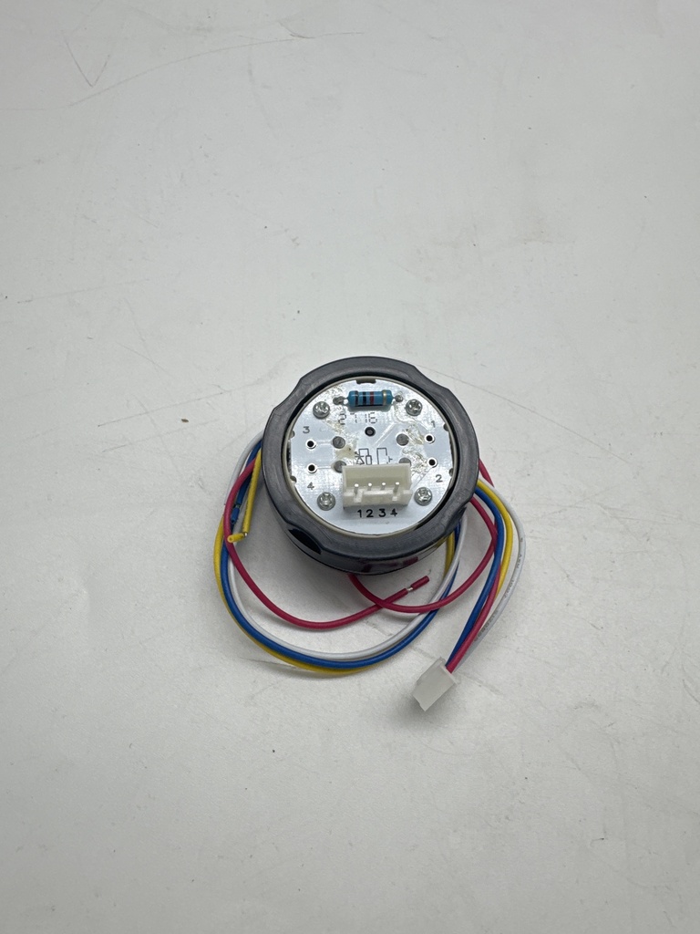 PULSADOR AK-22 LED AZUL 24V. BRAILLE   