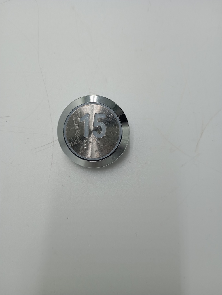BOTON PULSADOR CABINA Nº 15