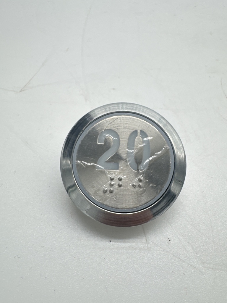 BOTON PULSADOR CABINA Nº 20