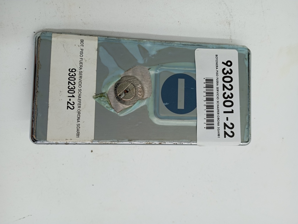 BOTONERA PISO FUERA SERVICIO SCHAEFER ORONA SGAR81   