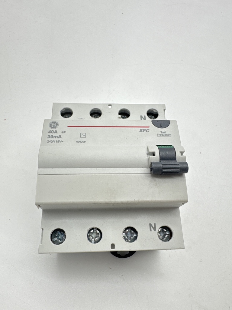 BPC440 DIFERENCIAL TIPO AC 4P 4X40A 30MA   
