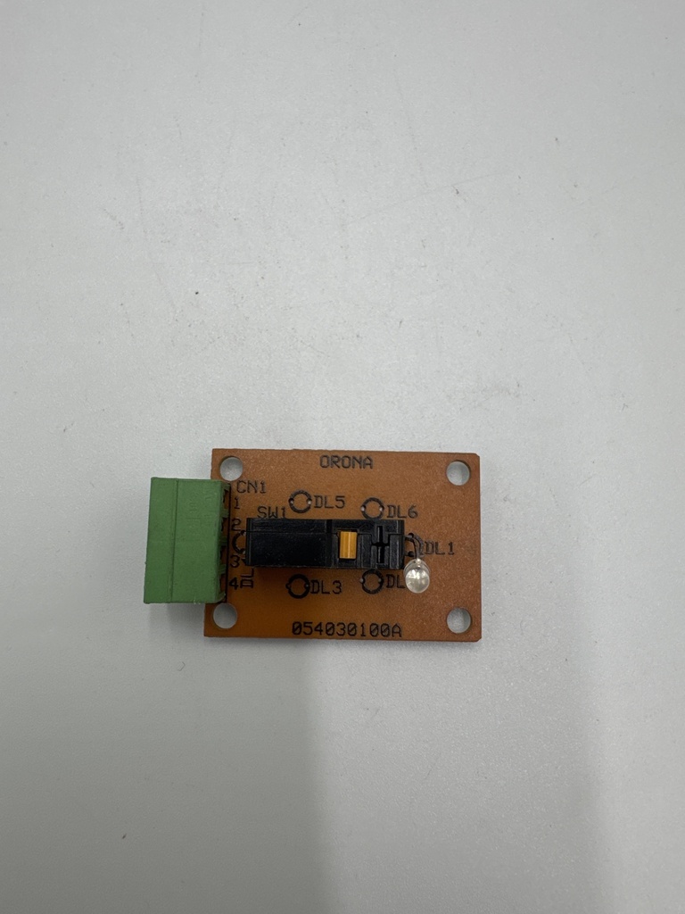 PLACA CIRCUITO PULSADOR REGLETA OR96 1LED 6-24V 1NA 