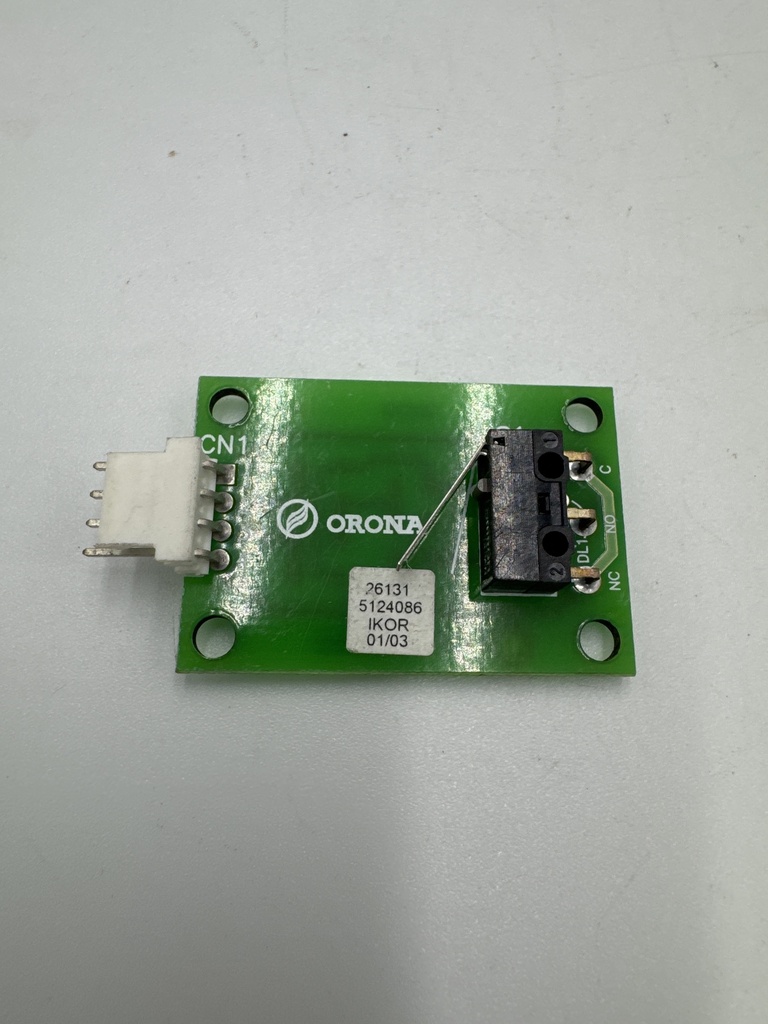 PLACA CIRCUITO INTERRUPTOR A LLAVE CONECTOR 2NA SIN LED 