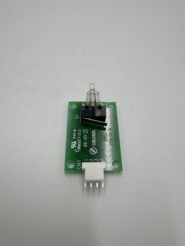 PLACA CIRCUITO INTERRUPTOR A LLAVE CONECTOR 1 LED 6-24V 1NA 