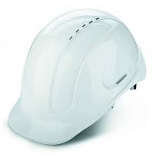 CASCO DE SEGURIDAD CON ARNES CINTA 6 PUNTAS RATCHET BLANCO