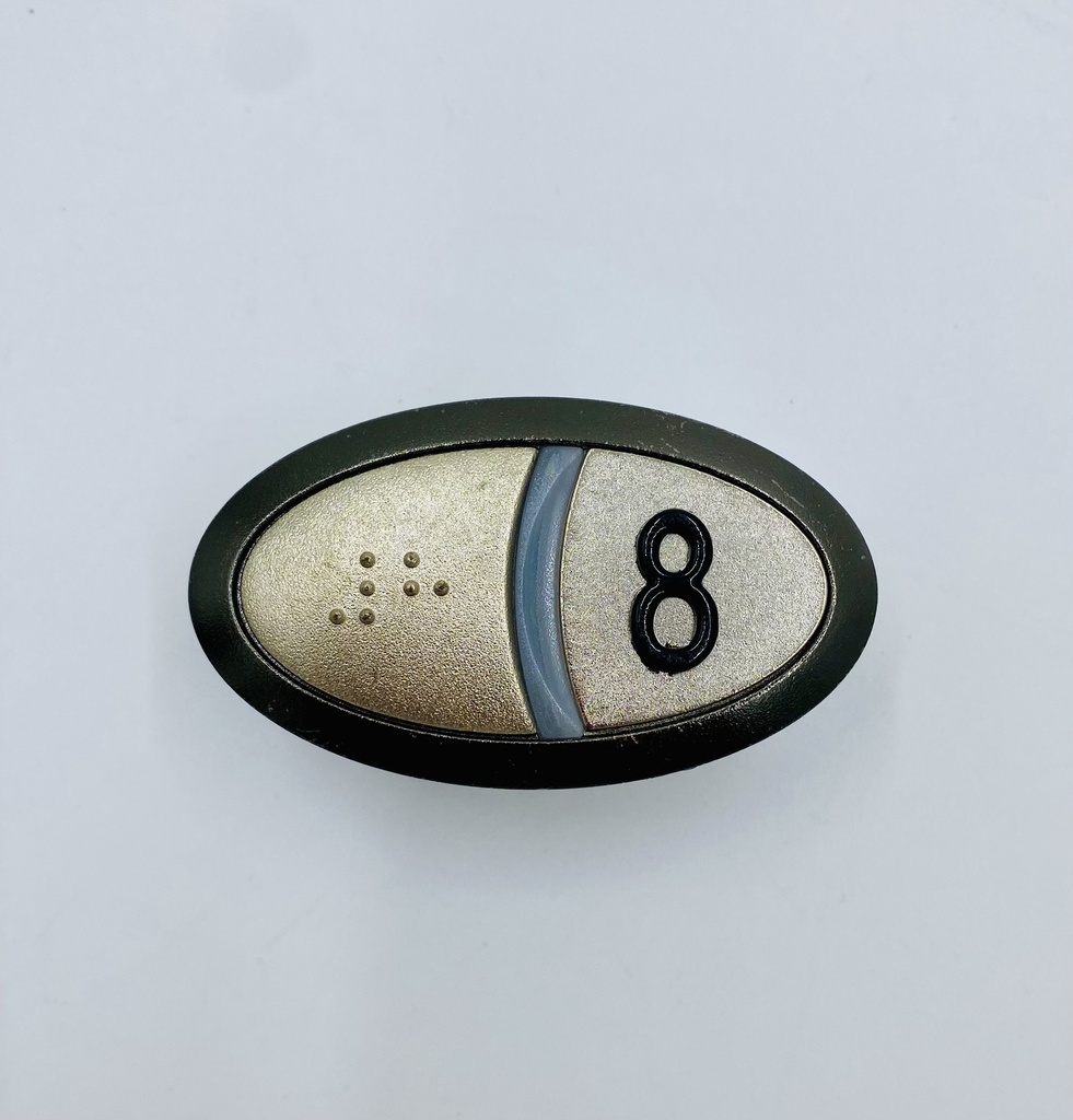 CONJUNTO PULSADOR ARCA II BRAILLE Nº 8