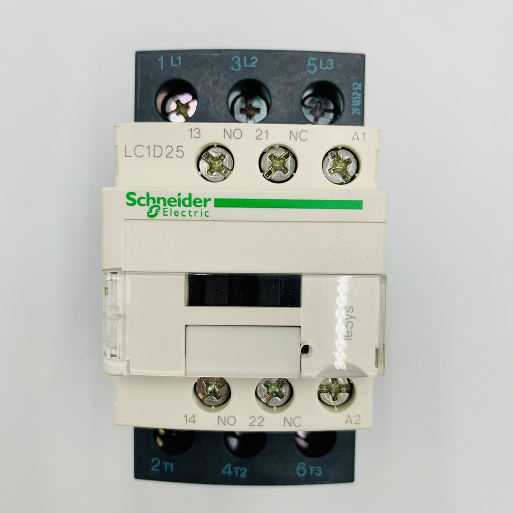 CONTACTOR CORRIENTE ALTERNA LC1D25F7 110V 25AMP 1NA+1NC