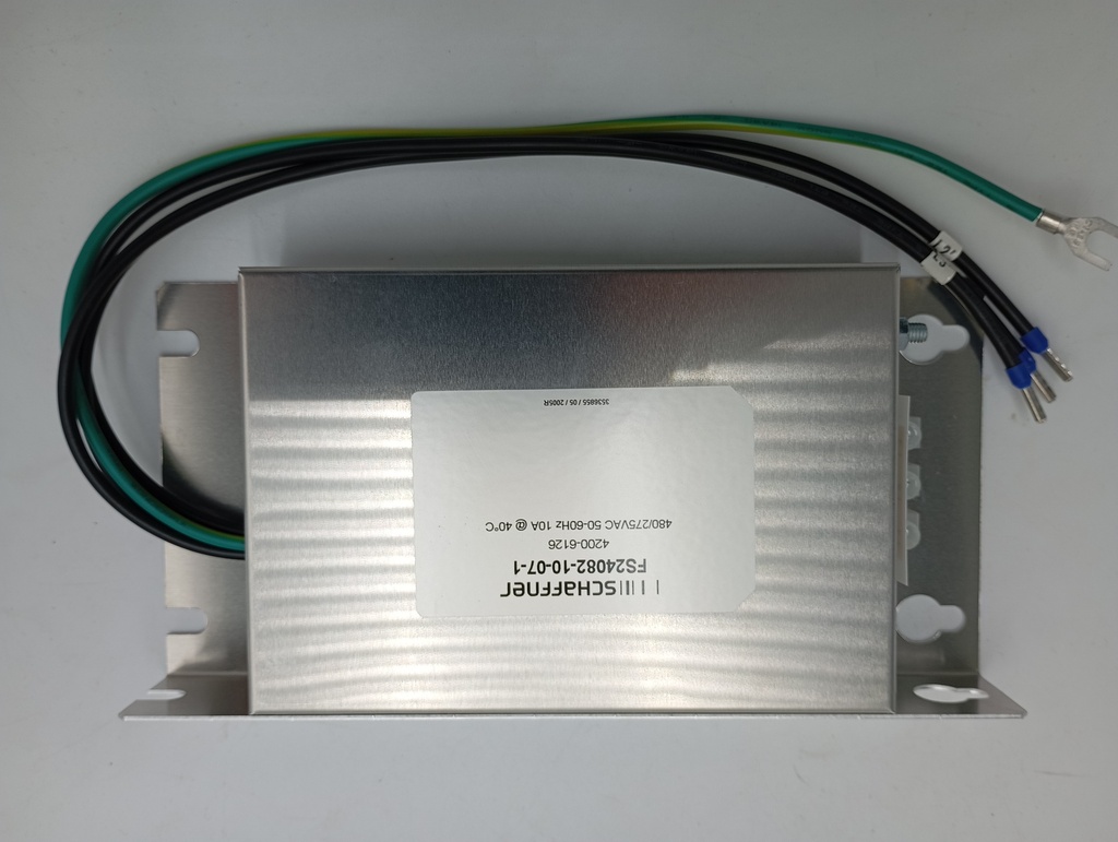 FILTRO TRIFÁSICO 10A 480/275VAC 50/60HZ(FC)   
