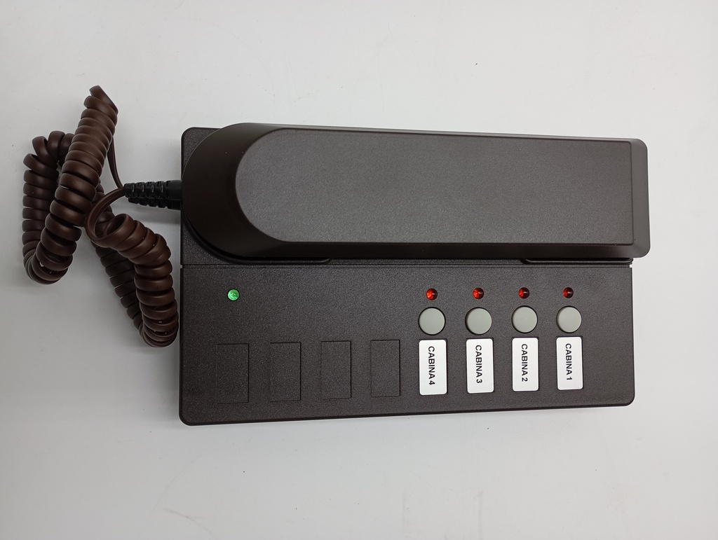 (A PEDIDO) INTERFONO PORTERIA 4 CAB.REKOBA P6A21-4-Z10(FC)