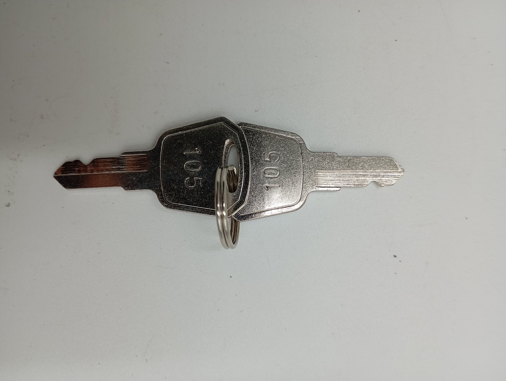 LLAVE 105 PARA CHAPA CAMBIO DE GIRO C/STOP ESCALERAS CANNY