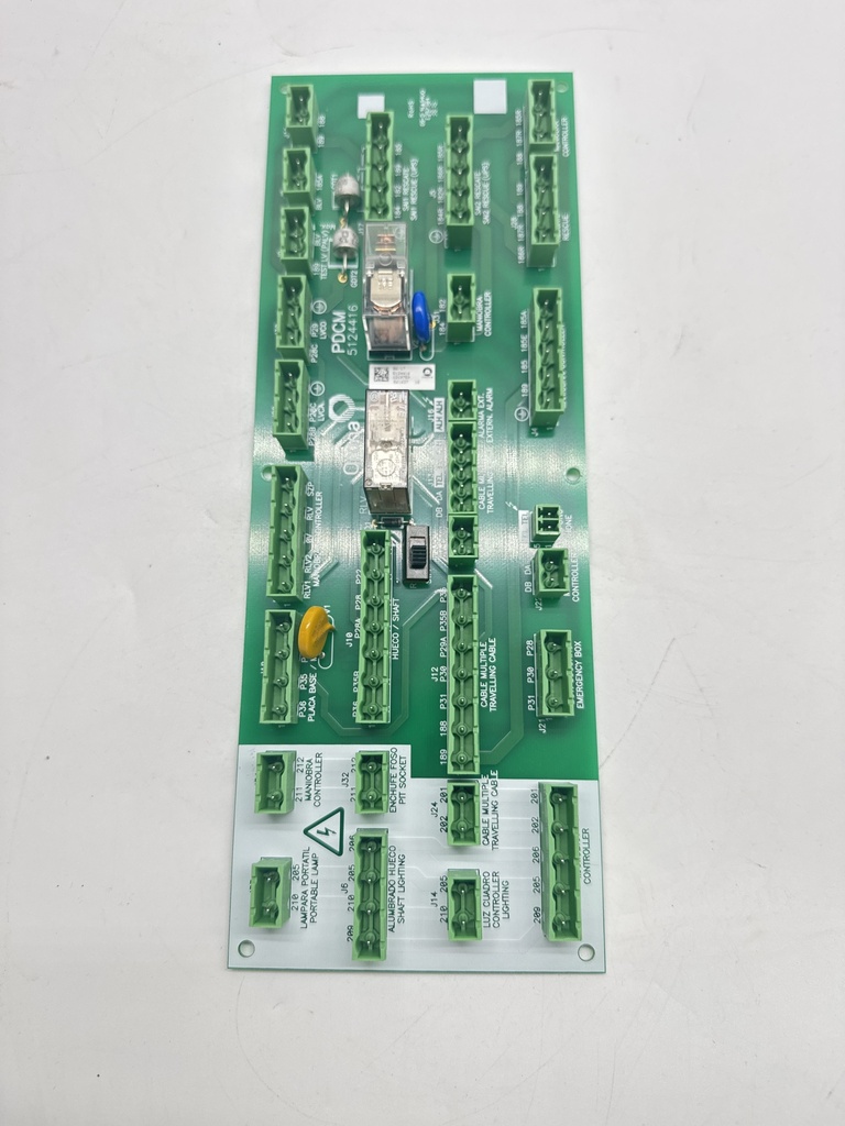 PLACA CIRCUITO DISTRIBUCION CUADRO DE MANIOBRA M34