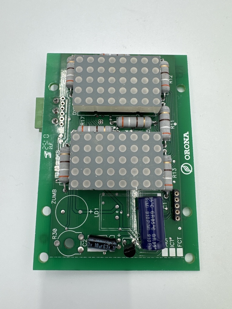 PLACA CIRCUITO INDICADOR PISO MATRIZ DE PUNTOS OR02  