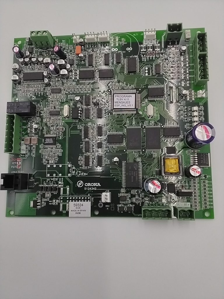 PLACA CIRCUITO TELESERVICIO 2005 ARCA II ESP - ENG  