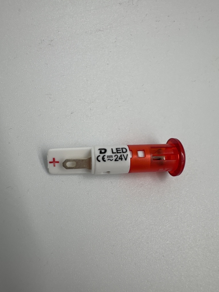 PILOTO ROJO DELECS SE. 200 D-202 FATON 2.8 24VC