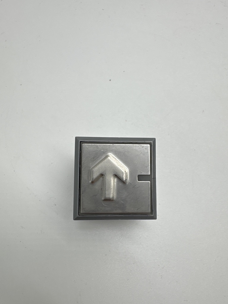 PLACA + PULSADOR THYSSEN MODULO MSPS LED ROJO