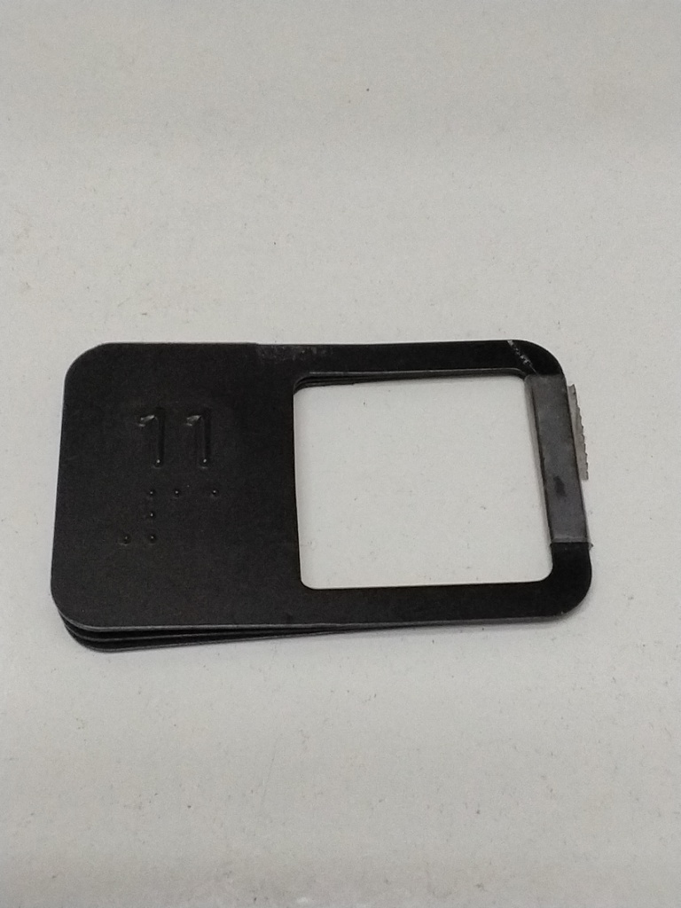 PLACA INSCRIPCION BRAILLE Nº 11 