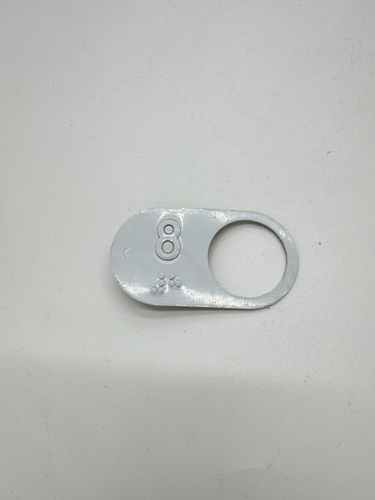 PLACA PULSADOR AK20 ( N°8)   