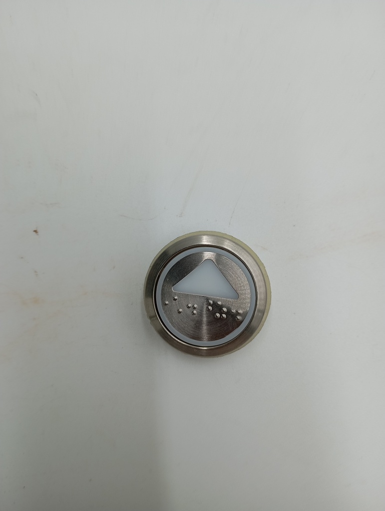 PULSADOR DE BAJADA DE PISO LED BLANCO (PISO -2)   