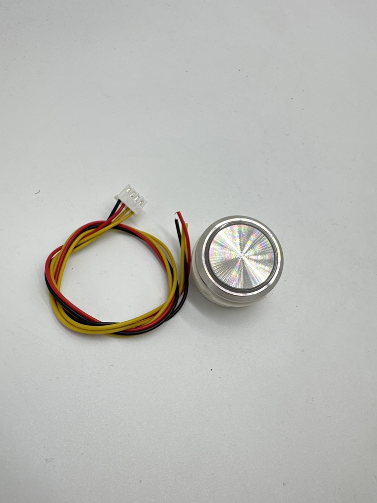 PULSADOR DE CABINA ANTIVANDALICO LED ROJO