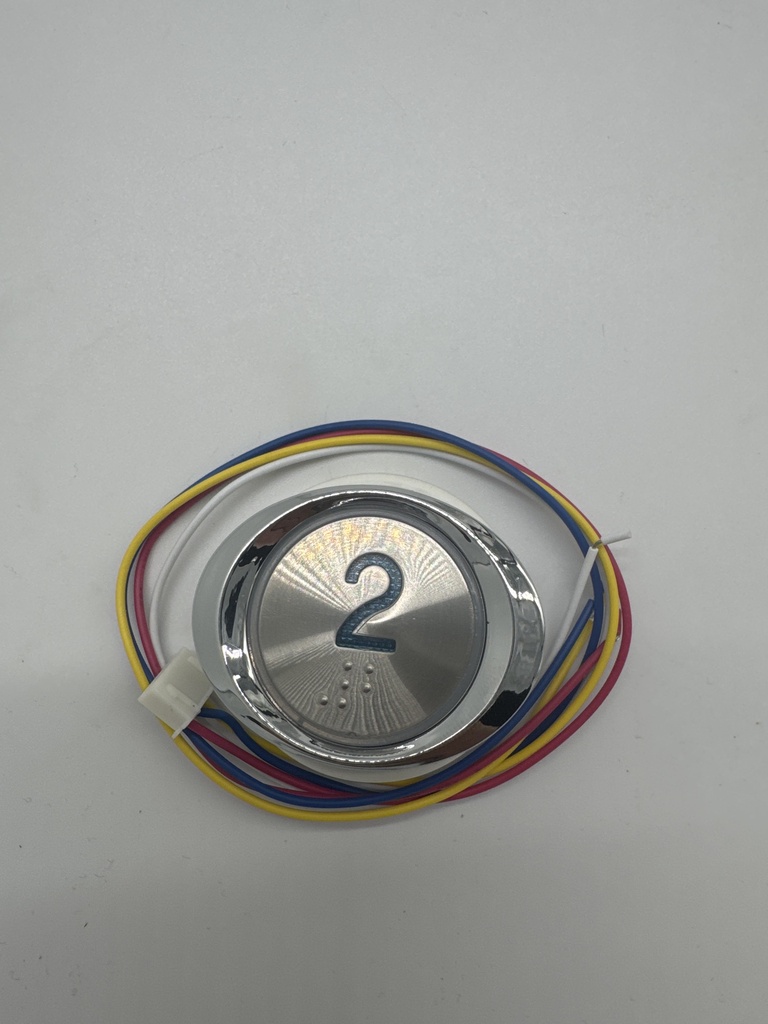 PULSADOR PB-123 LED AZUL 24V (PISO 2) OBRA: HOSJOSE   
