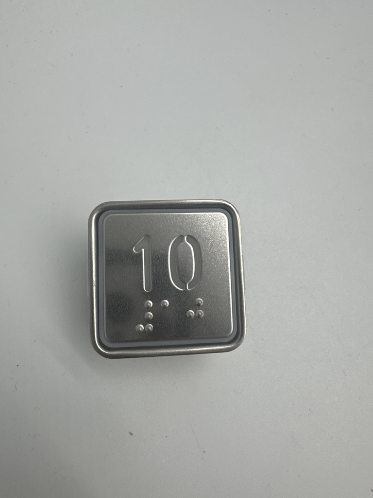 PULSADORES DE CABINA  PISO "10"   
