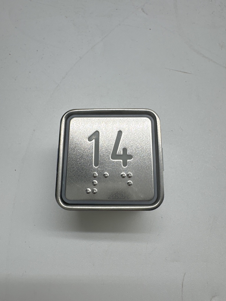 PULSADORES DE CABINA  PISO "14"   