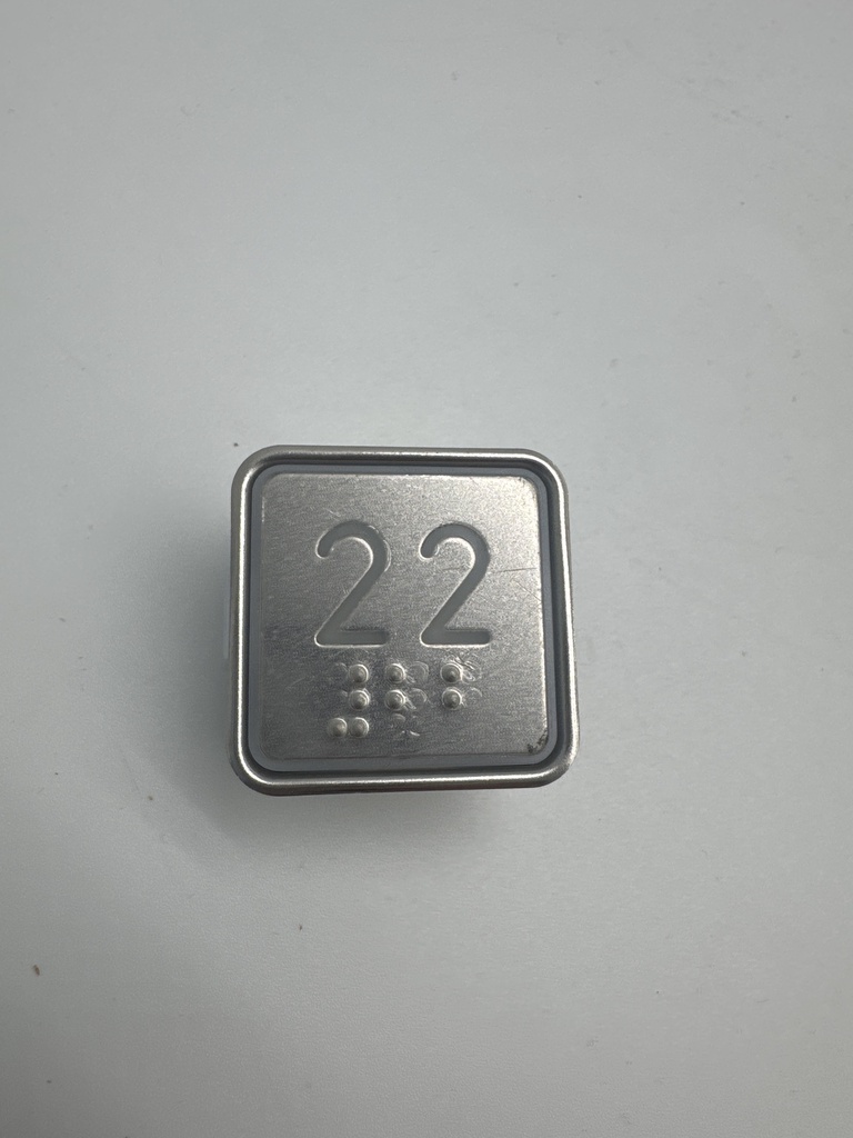 PULSADORES DE CABINA  PISO "22"   