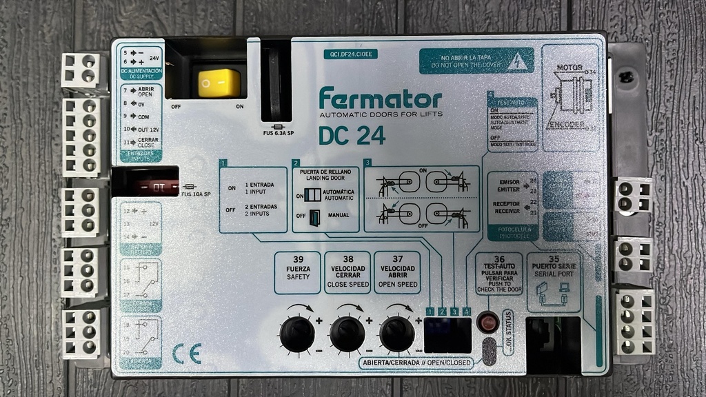 VARIADOR FERMATORVCI-DC24V (POLIFQUEN)