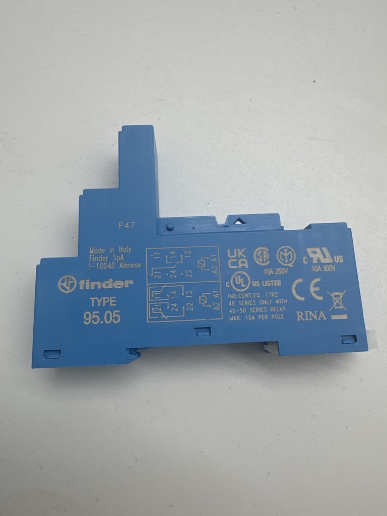 ZOCALO FINDER TIPO 95.05 PARA TEMPORIZADOR / Sustituye a 5116200-1