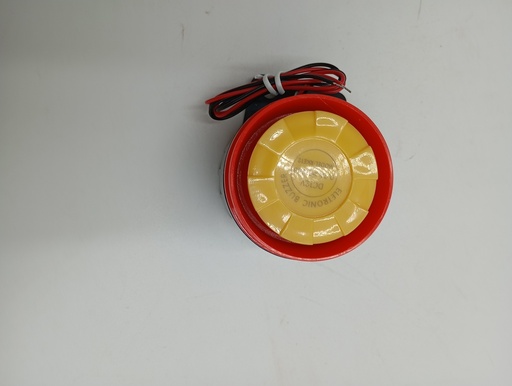 [7001018] ALARMA/BUZZER/SIRENA DC 12V 0.2A>110DB PS-126