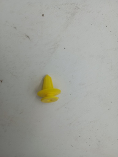 [6123469-1] SOPORTE AMARILLO BOTONERA CABINA CLIP XT DOBLE (FC)