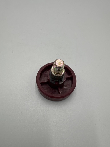 [8263160] CONJUNTO RUEDA PALANCA DE ENCLAVAMIENTO (CERROJO-ROJA CON EJE)