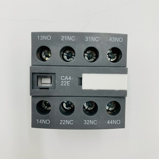 [910915] CONTACTO AUXILIAR FRONTAL 2NA+2NC PARA AF09..AF96 CA4-22E SERIE 1SBN010140R1022 (PARA CONTACTOR 910043)