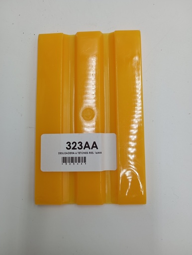 [323AA] DESLIZADERA 6 TETONES RIEL 16MM 