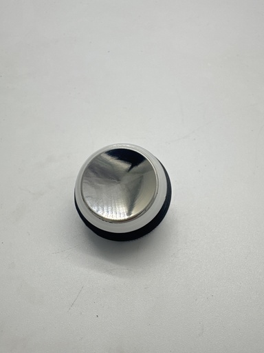 [16721] PULSADOR OTIS 2000 FAA25090A111- CROMADO ANILLO LUMINOSO ROJO COPIA   