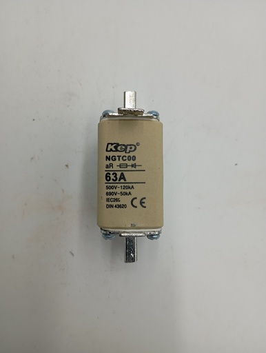 [21010063] FUSIBLE NH00, 63A CURVA GC/GL, 660V 50KA   