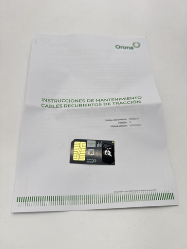 [9081000] KIT CAMBIO DE CABLES SDR CASTELLANO (REEMPLAZADO POR: 9081000-1)   