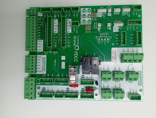 [5124538-1] PLACA DISTRIBUCIÓN CUADRO DE CABINA ARCA_III / PDCC