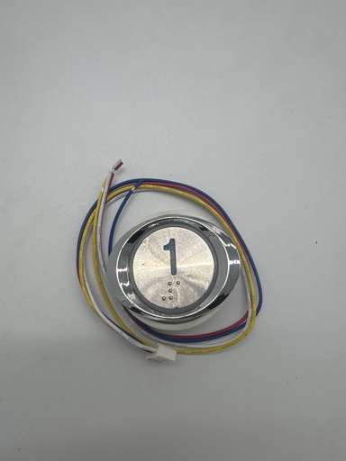 [PB-123B(1)] PULSADOR PB-123 LED AZUL 24V (PISO 1) OBRA: HOSJOSE   