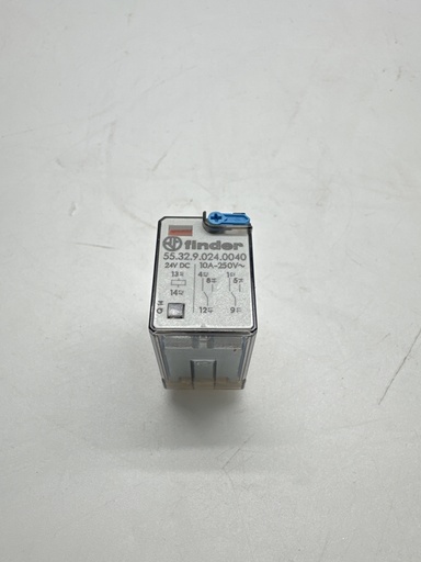 [315530] RELE AUX. SERIE 55 2P. 10 A. BOB 24 VDC   