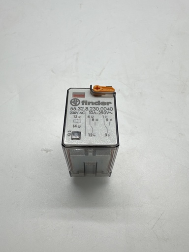 [315528] RELE AUX. SERIE 55 2P. 10 A. BOB 230 VAC   
